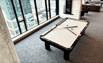 Party room and billiards lounge